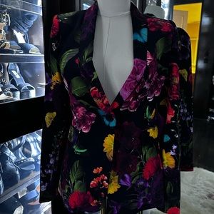 Alice and Olivia Floral Blazer